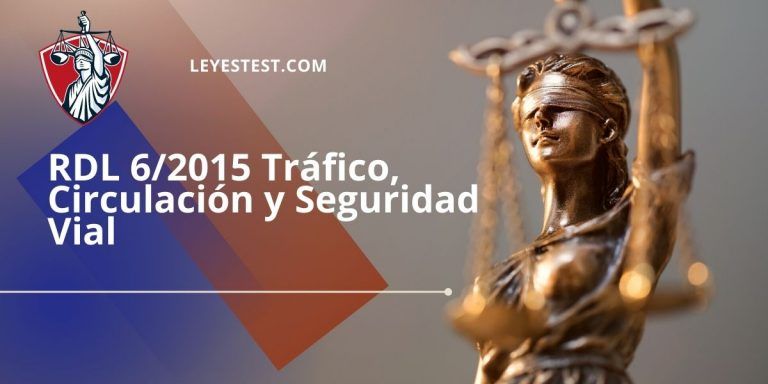 rdl 62015 tráfico, circulación y seguridad vial